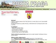 Tablet Screenshot of portapraga.cz